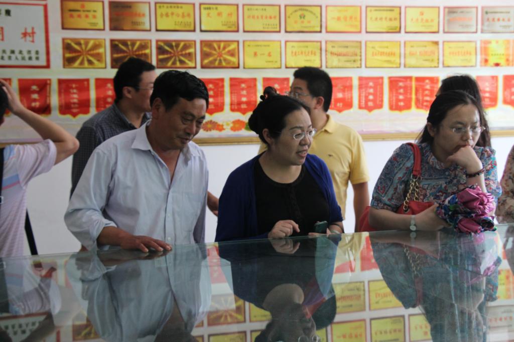 教师进农户，理论下基层——emc体育官网学院全体党员教师赴英山县乌云山村学习调研